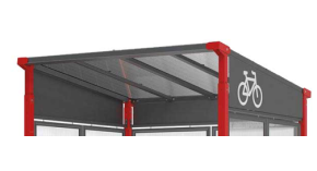 Option Coupe-Vent - Abri Vélos Lunel