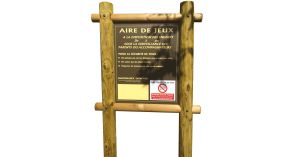 Panneau d'affichage extérieur classique