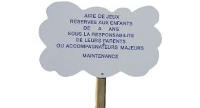 Panneau d'information Nuage