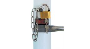 Cadenas pour portique pivotant