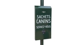 Distributeur de 300 sacs canins