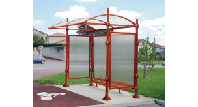 Bardages latéraux pour abri vélo Carcassonne