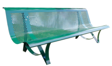 Banc tôle perforée Bar Le Duc - Couleurs