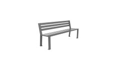 BANC MUNICH METAL TUBULAIRE