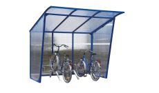Abri Vélos Puy de Dome - Finition couleur